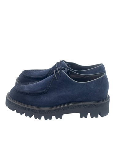 Derby Barrett Herren Schalennaht Wildleder blau Art 212U017.13 - Bild 4 von 6