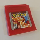 Pokemon Red Nintendo GameBoy Authentic Cartridge Only Tested New Battery VG