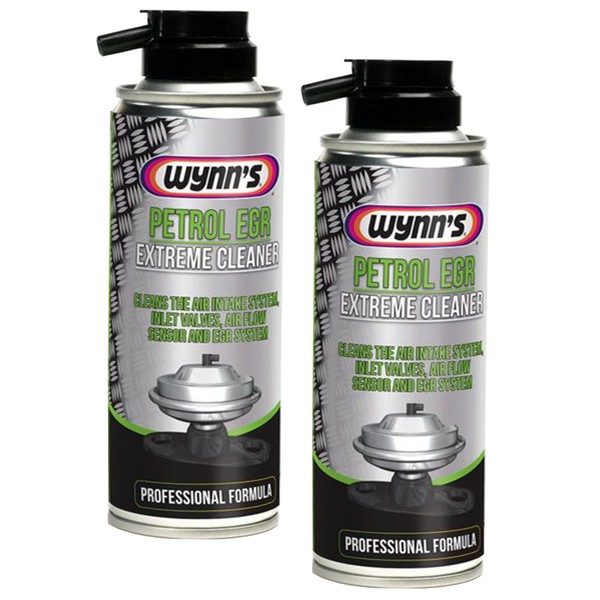 2X Wynns Petrol EGR Extreme Cleaner Benzin AGR System Reiniger Spray-image
