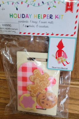 Target Bullseye Holiday Helper Kit Making Cookies Baking Kit Elf Prop Kit New