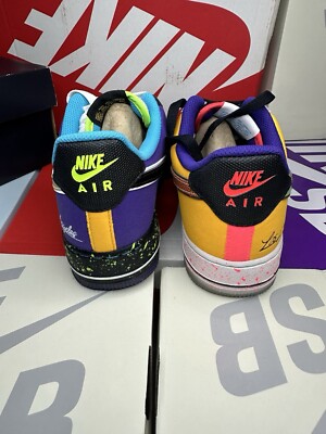 Size 8 - Nike Air Force 1 '07 LV8 What The LA 193656378743| eBay
