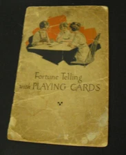 Vintage 1923 Booklet How to Tell Fortunes by US Playing Card Co.