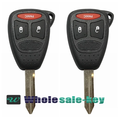 2 Replacement for 2006-09 Dodge RAM 1500 2500 3500 4000 Remote Key Fob KOBDT04A