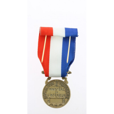 Médaille Courage Et Dévouement Bronze - Ordonnance Sauvetage Sapeurs Pompiers
