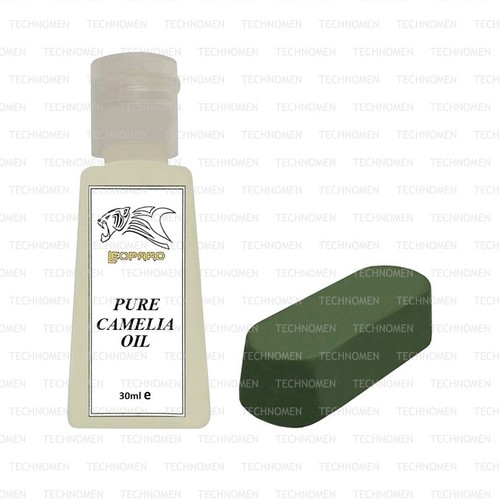 POCKET HUNTING KNIFE SHAVING RAZOR SHARPENING HONING CAMELLIA OIL WAX COMPOUND - Picture 1 of 6