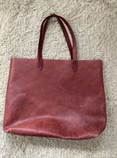 Madewell 178 Transport Tote 56445 100 Leather Distressed