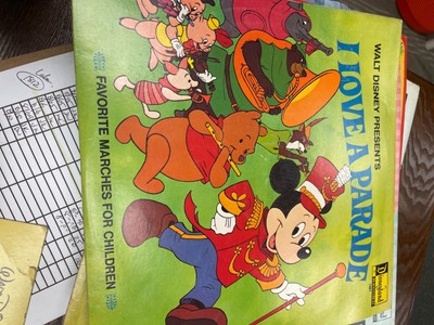 Walt Disney presents I LOVE A PARADE Vinyl LP 1361 Disneyland 