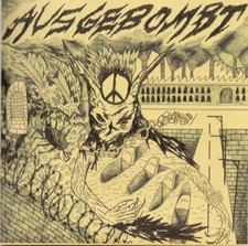 AUSGEBOMBT - S/T , 7 EP, german HC/Punk, bosk...