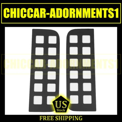 REAR WINDOW GLASS PANEL COVER TRIM ARMOR FOR JEEP WRANGLER JL JT 18+ 4DOOR ALLOY