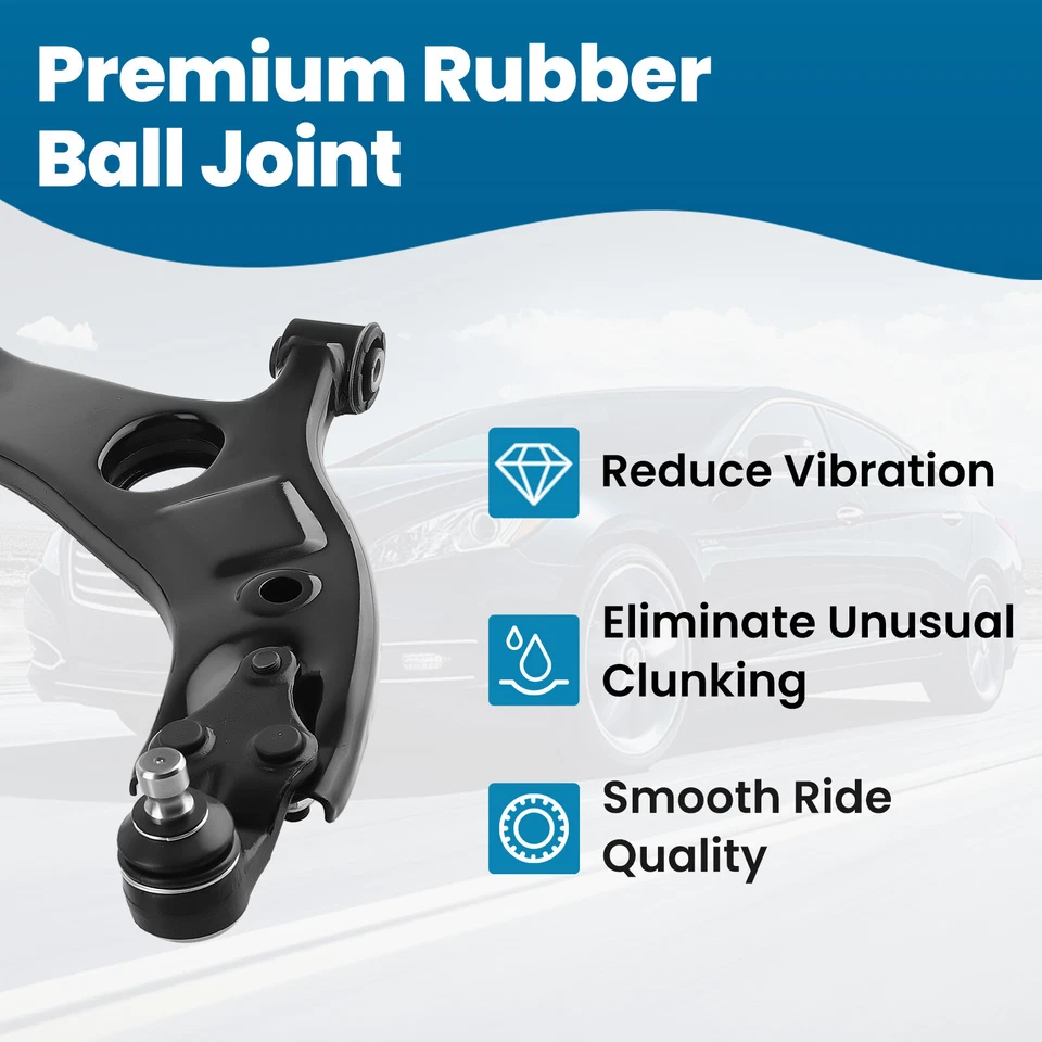 Front Lower Control Arms For Hyundai Azera Sonata Kia Cadenza Optima 2012-2014 - Изображение 3 из 4