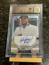 2014 Panini Prizm Jose Abreu Mojo Rookie RC Auto /75 BGS 10 Pristine 10 Auto #JA