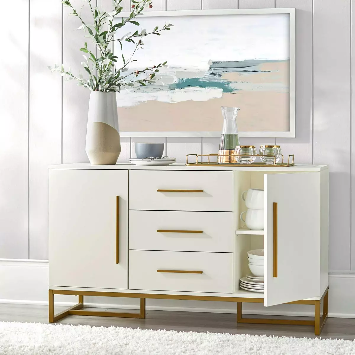 White sale sideboard ebay