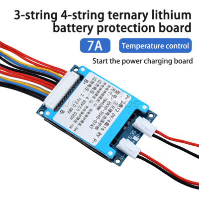 3S 12.6V / 4S 16.8V Ternary Li-ion Battery Start Power Charging Protection Board