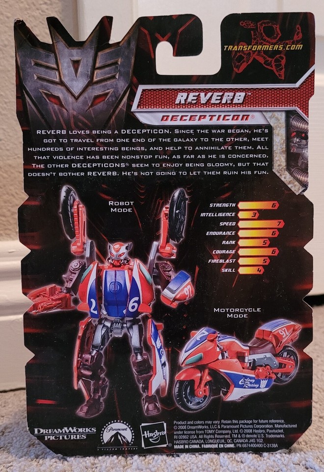Transformers Reverb SCOUT CLASS 2009 Revenge of the Fallen SEALED | eBay