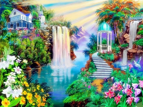 DIY Oil Painting Kit Paint By Numbers Acrylic Beginners Frameless Adult Children - Picture 40 of 40