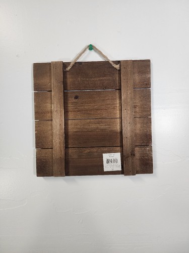 Wedding Wooden Sign "Here Comes The Bride" 10"x10" - Picture 2 of 2
