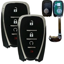 2 New 2022 2023 Chevrolet Bolt 4 Button Remote Start Key Fob 13535665 Hyq4es