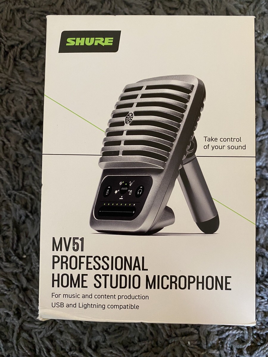 【SALE‼️】SHURE MV51 Shure Motiv MV51 Digital Large-Diaphragm Condenser