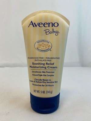 aveeno baby soothing relief moisture cream 5 oz