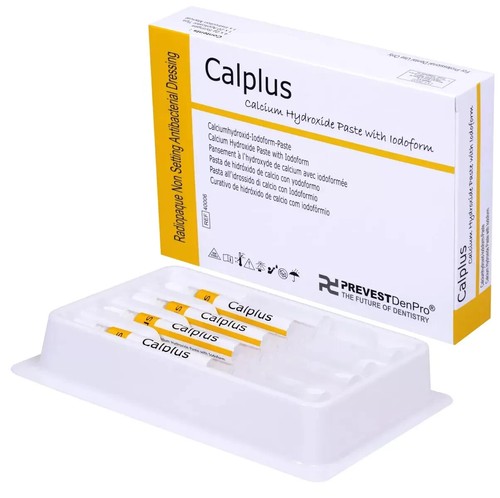 PREVEST CALPLUS CALCIUM HYDROXIDE PASTE WITH IODOFORM 4x2gm