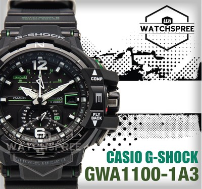 Gwa1100 1a3 Casio Gwa 1100 Gwa1100 1a3 G Shock Gw A1100 Genuine