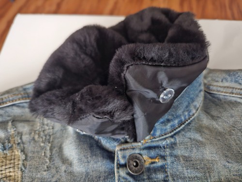 Preowned Decibel Denim Jacket Mens Small - Picture 3 of 8