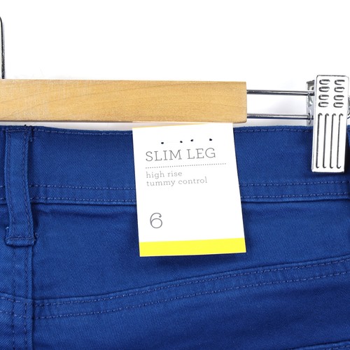 Style & Co. Women's Slim Leg Tummy Control Jeans, Size 6, Blue Opaline - Picture 2 of 4