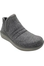 Ryka Water Repellent Wedge Ankle Boots Niah Animal Gray Leopard