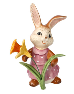  Goebel Figur Hasen Für meinen Ostertisch Neuheit 2021 Ostern Hase Blumen 5011