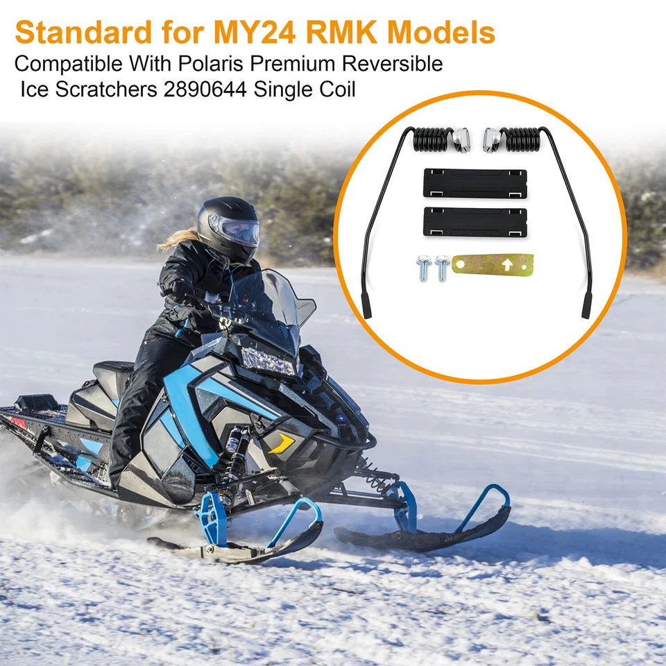 Скребки для льда для моделей Polaris RMK 2016-2024 заменяют оригинальные No 2890644 - Изображение 3 из 4