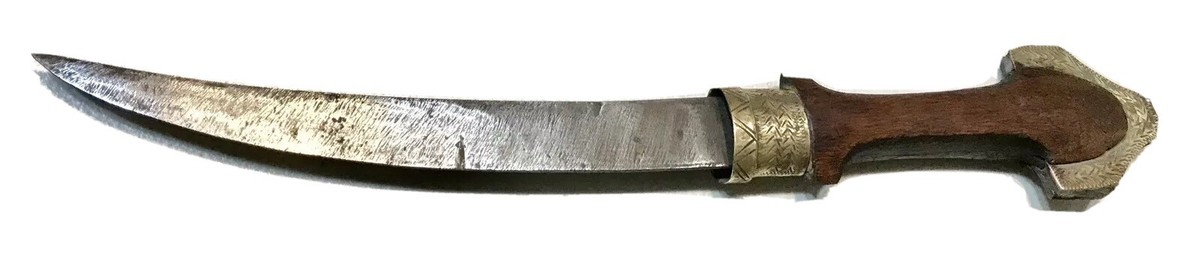 Vintage Antique Moroccan Islamic Jambiya Karud Mughal Dagger Knife