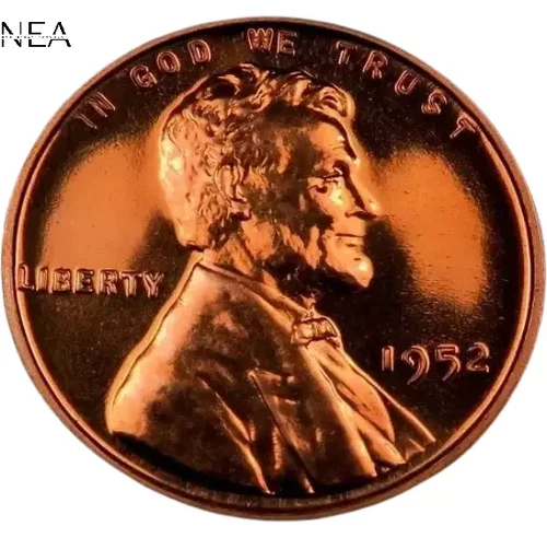 1952 Lincoln Wheat Penny Cent ~~ Gem Proof (red)