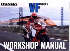 1984 to 1986 Honda VF500F VF500 Interceptor V4 Workshop Service Manual PDF File