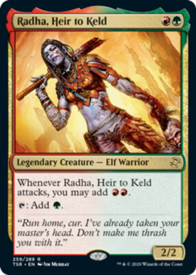 Radha, Heir to Keld ~ Near Mint Time Spiral Remastered MTG Magic UltimateMTG Mul
