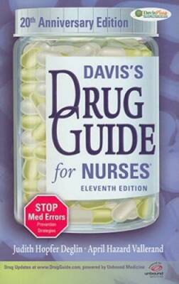 Daviss Drug Guide for Nurses - Vinyl Bound - GOOD