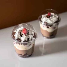 Karat 12oz PET Plastic Dessert Cups (98mm) - 1,000 ct, C-KD12