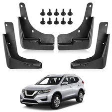 Front Rear Splash Guards Mud Flaps Mudguards for Nissan Rogue 2014 2015-2020