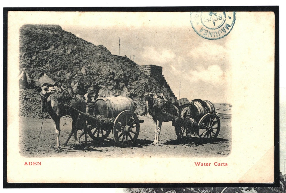 French Cols REUNION Card PAQUEBOT Madagascar Majunga CDS ADEN PPC1909 30.9 - Image 4 of 4