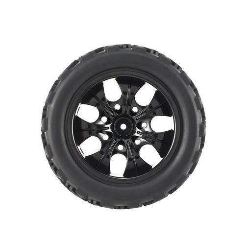 120mm Off-road Wheel Rim & Tires for 1/10 Monster Truck Racing RC Car 12mm Hex - Foto 9 di 11