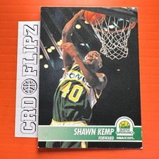 1994-95 NBA HOOPS CARD SEATTLE SUPERSONICS SHAWN KEMP #200