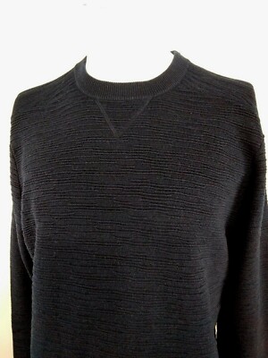 SmartWool Men Brookline Crew Sweater Deep Navy Heather Medium
