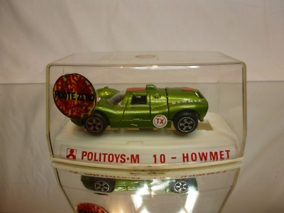POLITOYS M10 HOWMET TX TURBINA - GREEN METALLIC 1:43 - GOOD IN BOX