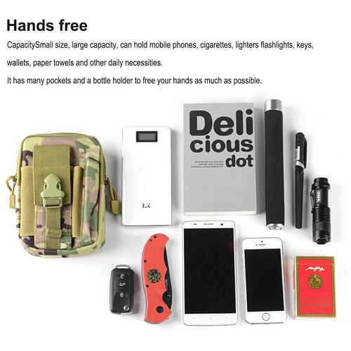 für Herren Frauen The neueste, Outdoor Camouflage taktische Multi-Sport Fanny Pack