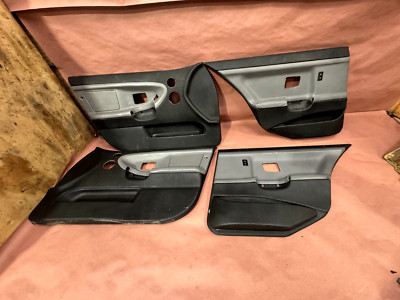 BMW E36 M3 325I 328I Door Panel Interior Black Leather Gray 2 Tone ...