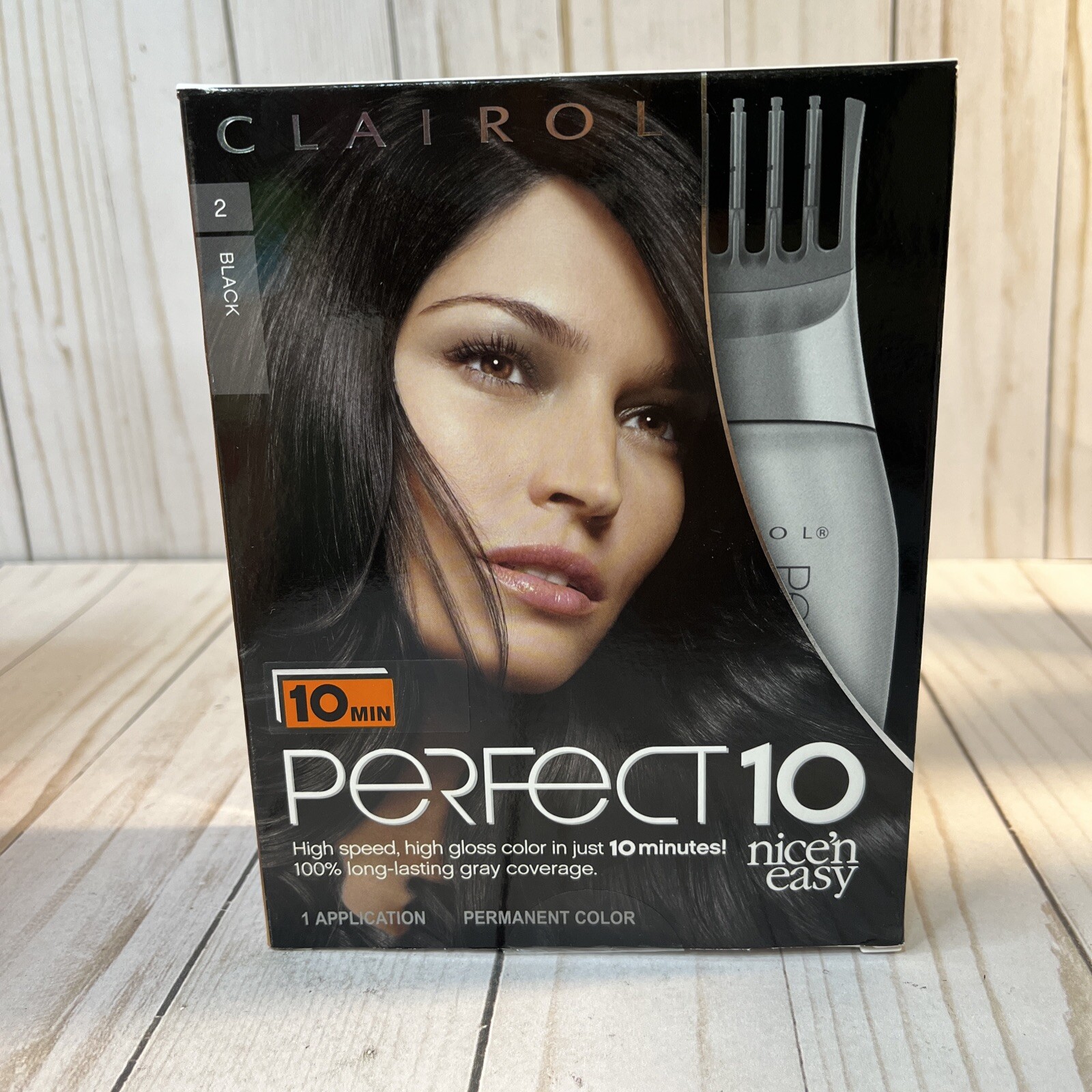 1-Clairol Perfect 10 Nice 'N Easy Permanent Hair Color, 2 Je