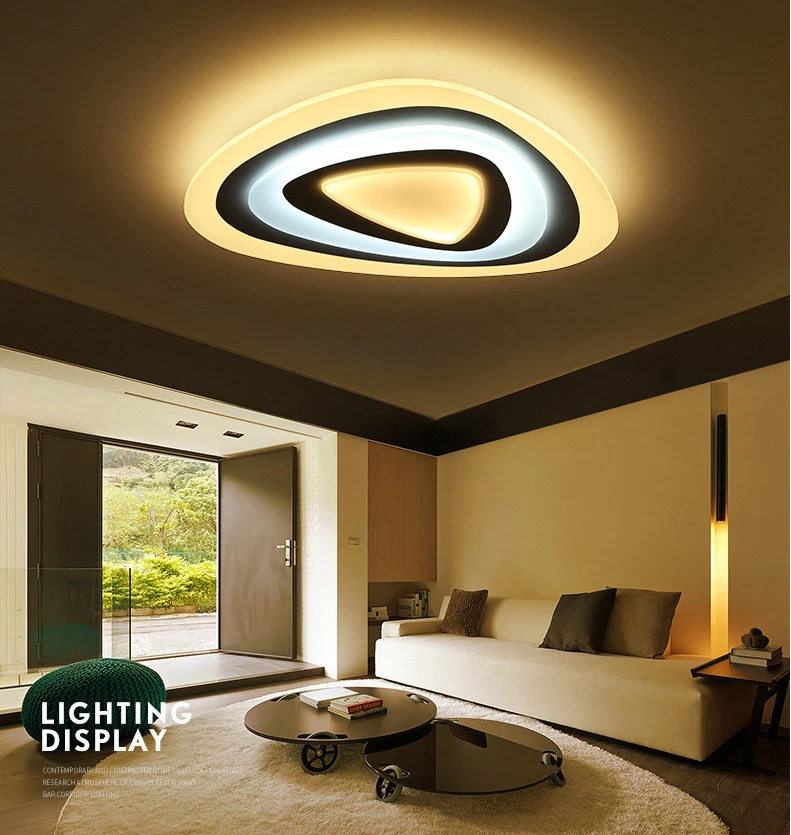LED Deckenlampe Deckenleuchten dimmbar Fernbedienung App Alexa Google Assistant - Bild 3 von 4