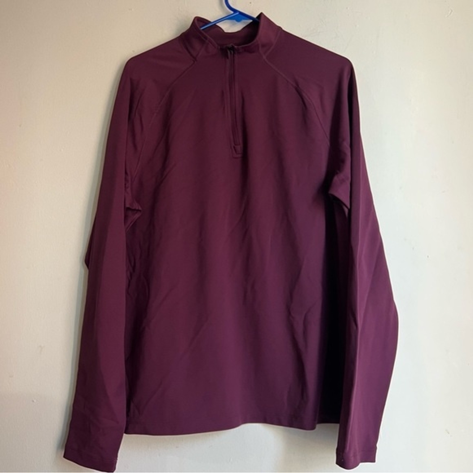 Rhone Session Quarter Zip Pullover Grape Wine Siz… - image 3