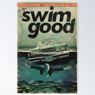 NEW! Best Design Frank Ocean Swim Good Comic Book Parody Art Poster