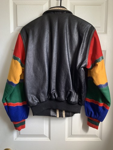 Vintage Moschino Jeans Leather Jacket 