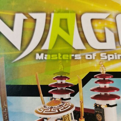 Empty Box and Instructions for Lego Ninjago Set 70505: Temple of
